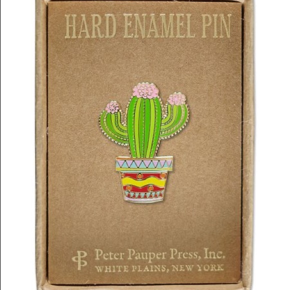 Cactus Enamel Pin - Picture 2 of 2